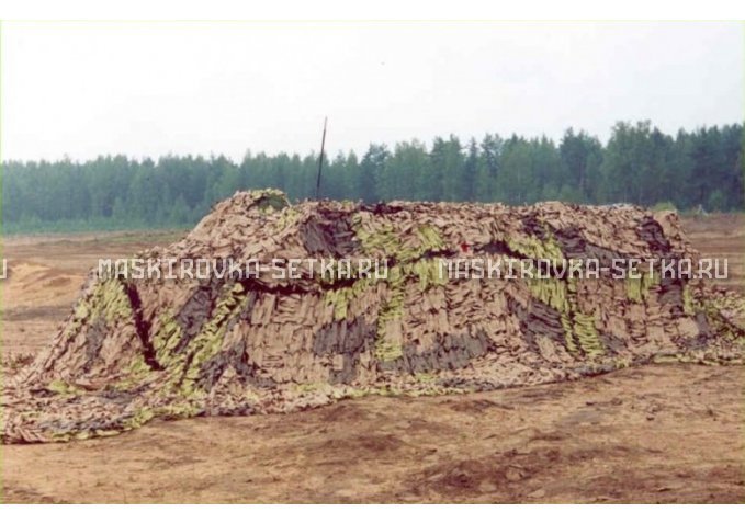 Маскировочная сетка МКТ-4П Поле 3х6 м – купить по цене 8700 руб. в интернет-магазине в городе Саранск картинка 1
