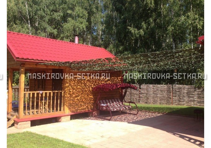 Маскировочная сеть Лес 3х6 м без антипирена – купить по цене 5000 руб. в интернет-магазине в городе Саранск картинка 7