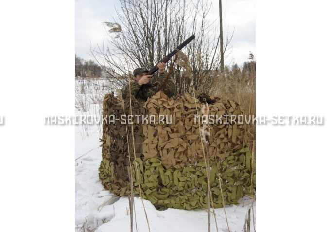 Маскировочная сеть МКТ-2П Поле 3х6 м – купить по цене 5100 руб. в интернет-магазине в городе Саранск картинка 8