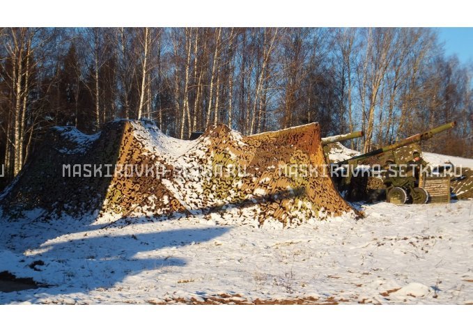 Маскировочная сеть МКТ-2П Поле 3х6 м – купить по цене 5100 руб. в интернет-магазине в городе Саранск картинка 7
