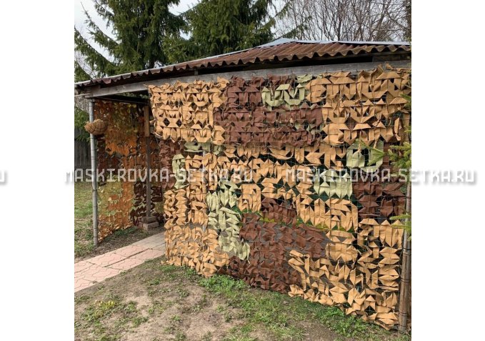 Маскировочная сеть МКТ-2П Поле 3х6 м – купить по цене 5100 руб. в интернет-магазине в городе Саранск картинка 2
