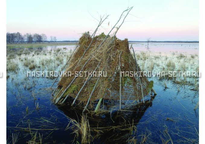 Маскировочная сетка МКТ-3П Солома 2х3 м – купить по цене 3750 руб. в интернет-магазине в городе Саранск картинка 3