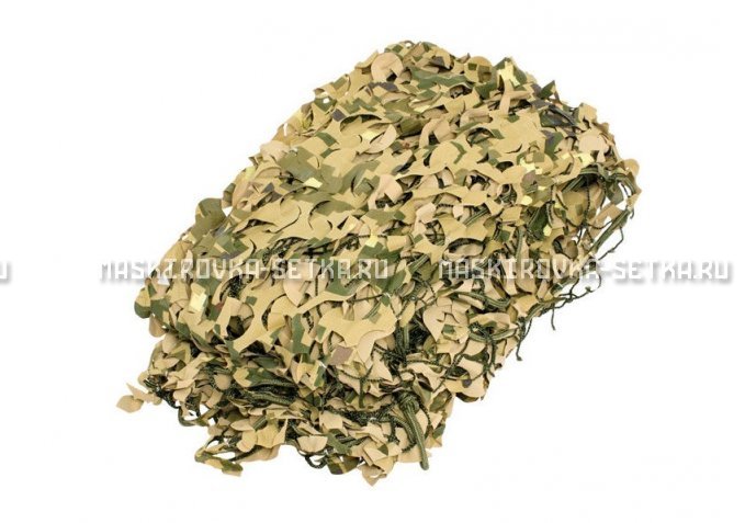 Массеть Camosystems Пейзаж-Профи Милитари 3D 1,8х6 м  – купить по цене 7700 руб. в интернет-магазине в городе Саранск картинка 1