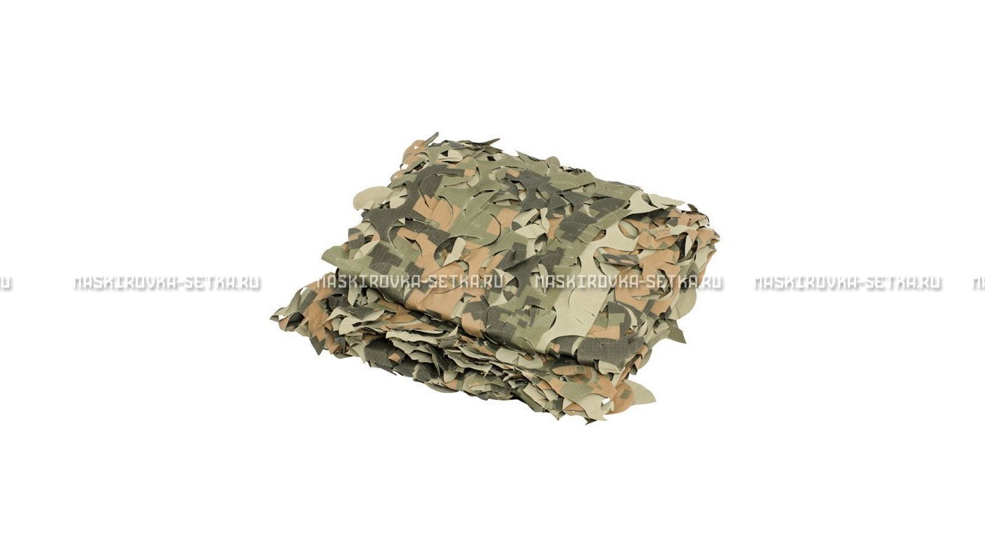 Сетка Camosystems Пейзаж Полынь 3D 2,4х6 м  – купить по цене 6200 руб. в интернет-магазине в городе Саранск картинка 6