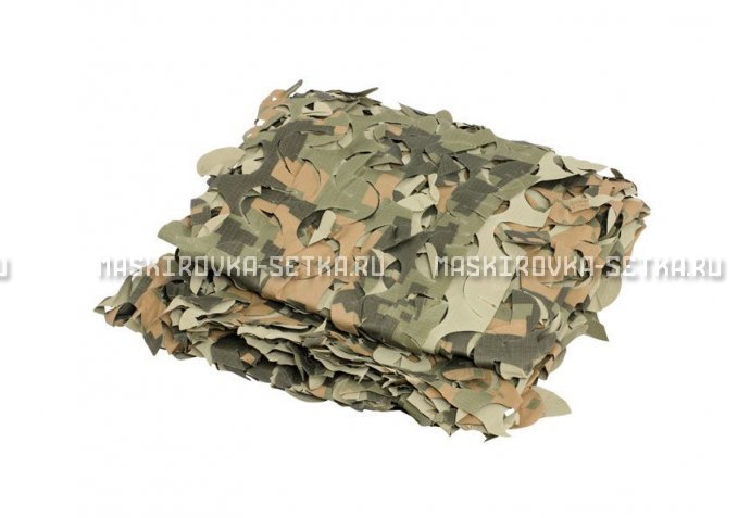Сетка Camosystems Пейзаж Полынь 3D 2,4х6 м  – купить по цене 6200 руб. в интернет-магазине в городе Саранск картинка 1