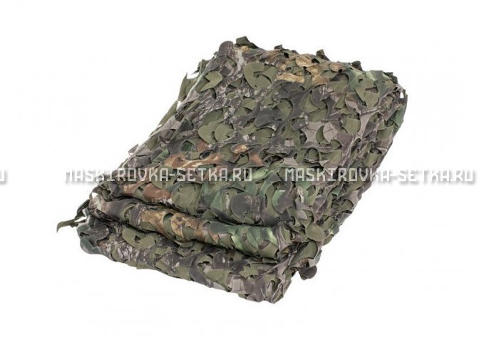 Сетка Camosystems Пейзаж Тайга 4D 2,4х3 м  – купить по цене 3600 руб. в интернет-магазине в городе Саранск картинка 1