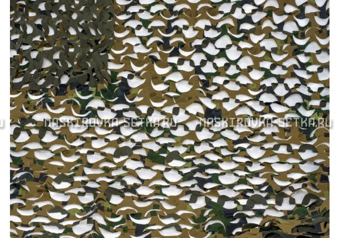 Сетка Camosystems Пейзаж Лес 3D 2,2х50 м  – купить по цене 49500 руб. в интернет-магазине в городе Саранск картинка 2