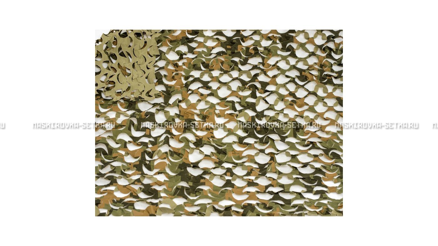 Сетка Camosystems Пейзаж Полынь 3D 2,4х6 м  – купить по цене 6200 руб. в интернет-магазине в городе Саранск картинка 7