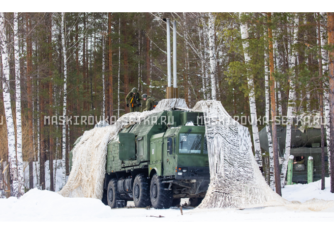 Маскировочный комплект МКТ-2С Снег 9х12 м без АП – купить по цене 29500 руб. в интернет-магазине в городе Саранск картинка 1