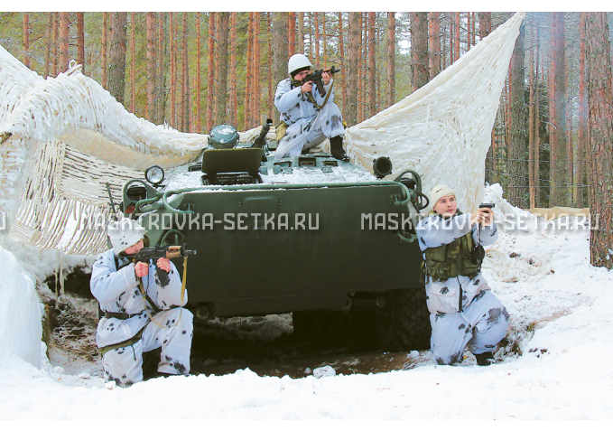 Маскировочный комплект МКТ-2С Снег 9х12 м без АП – купить по цене 29500 руб. в интернет-магазине в городе Саранск картинка 6